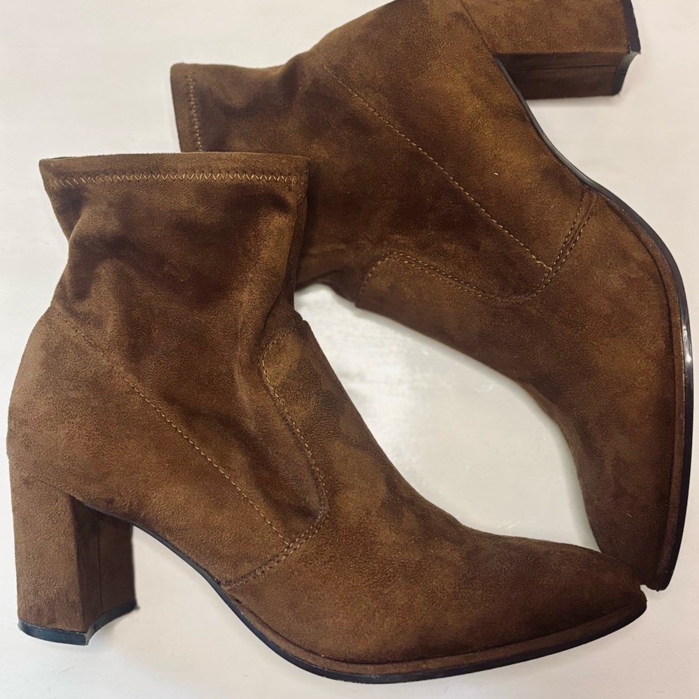 Nine West Suede Sock Boots